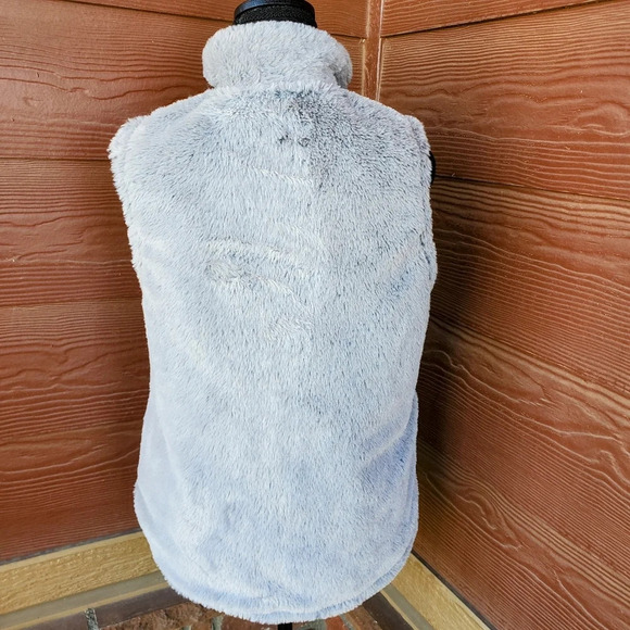 Casual Identity Women's Gray Soft Reversible Vest Size Small - Picture 7 of 11